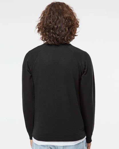 Unisex Icon Lightweight Loopback Terry Crewneck Sweatshirt