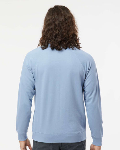 Unisex Icon Lightweight Loopback Terry Crewneck Sweatshirt