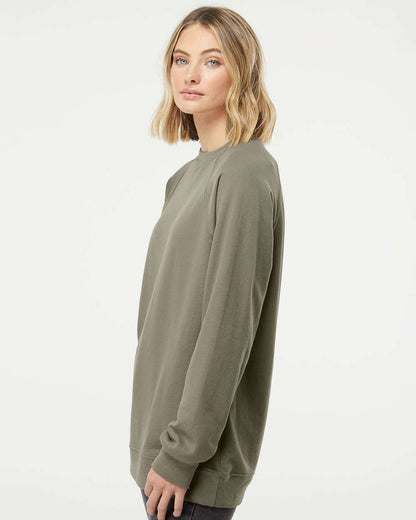 Unisex Icon Lightweight Loopback Terry Crewneck Sweatshirt