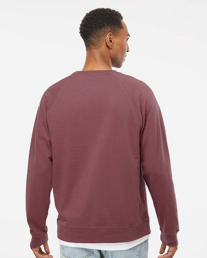 Unisex Icon Lightweight Loopback Terry Crewneck Sweatshirt