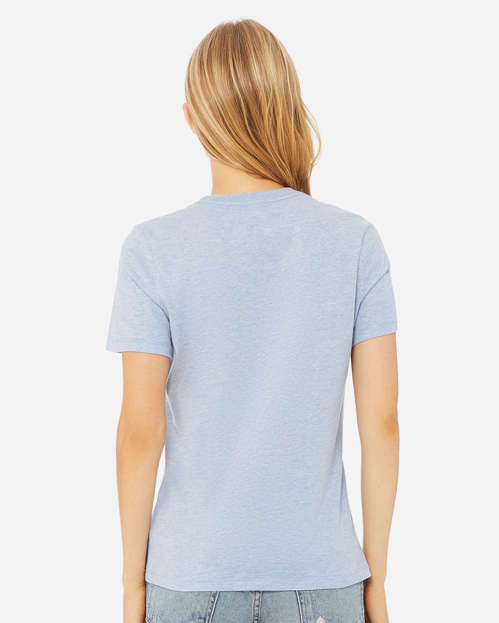 WomenÃ‚â€™s Relaxed Fit Heather CVC Tee