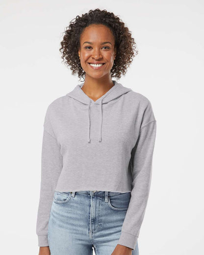 WomenÃ‚â€™s Lightweight Crop Hooded Sweatshirt