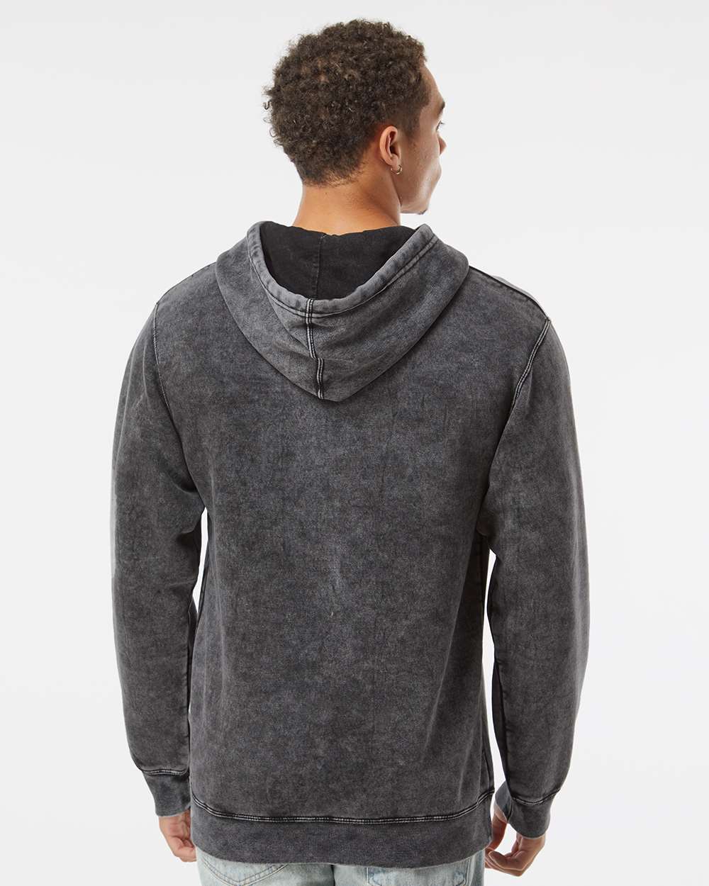 Unisex Midweight Mineral Wash Hooded Sweatshirt
