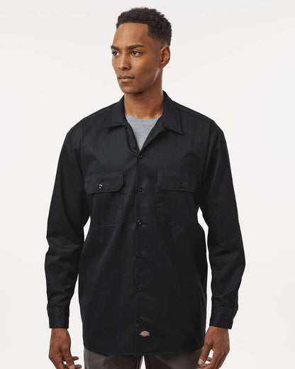 Men's Tall Long Sleeve Work Shirt