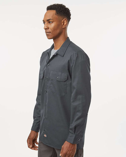 Men's Tall Long Sleeve Work Shirt
