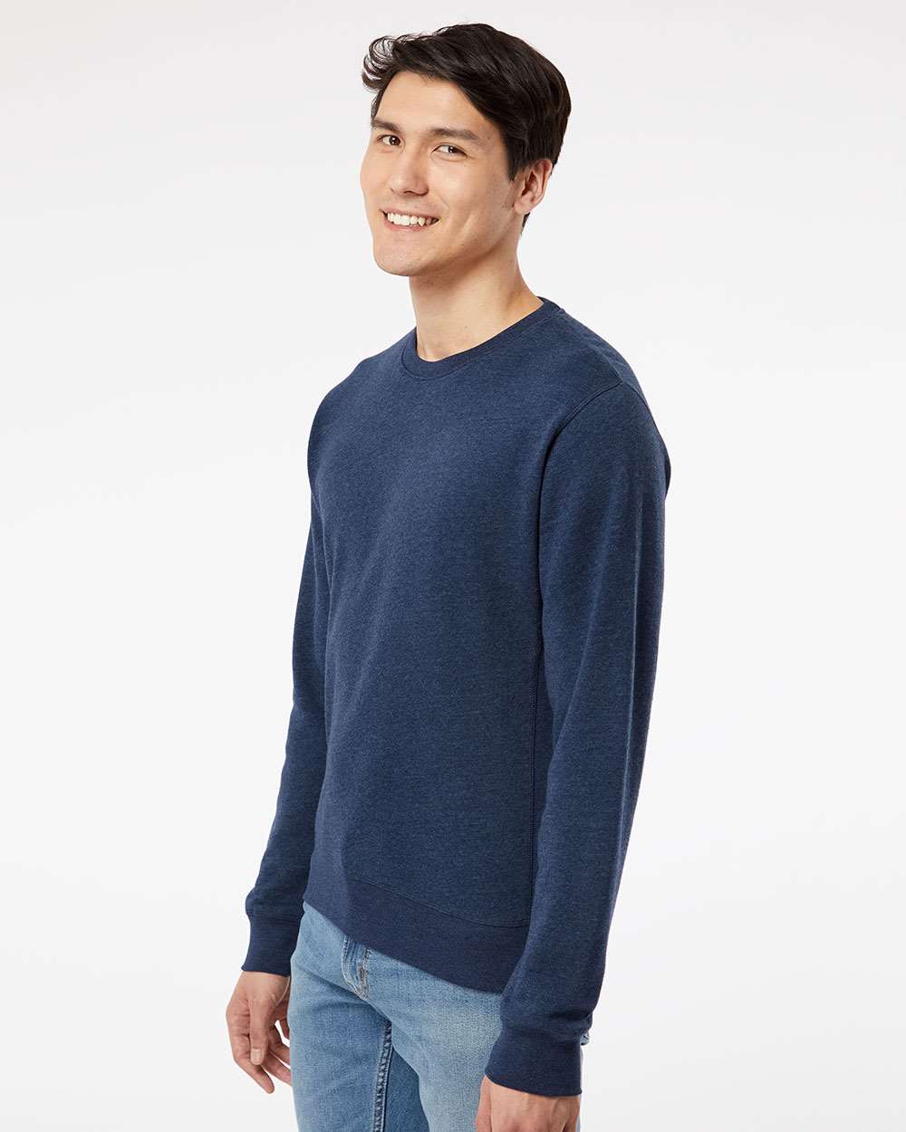Unisex Triblend Fleece Crewneck Sweatshirt