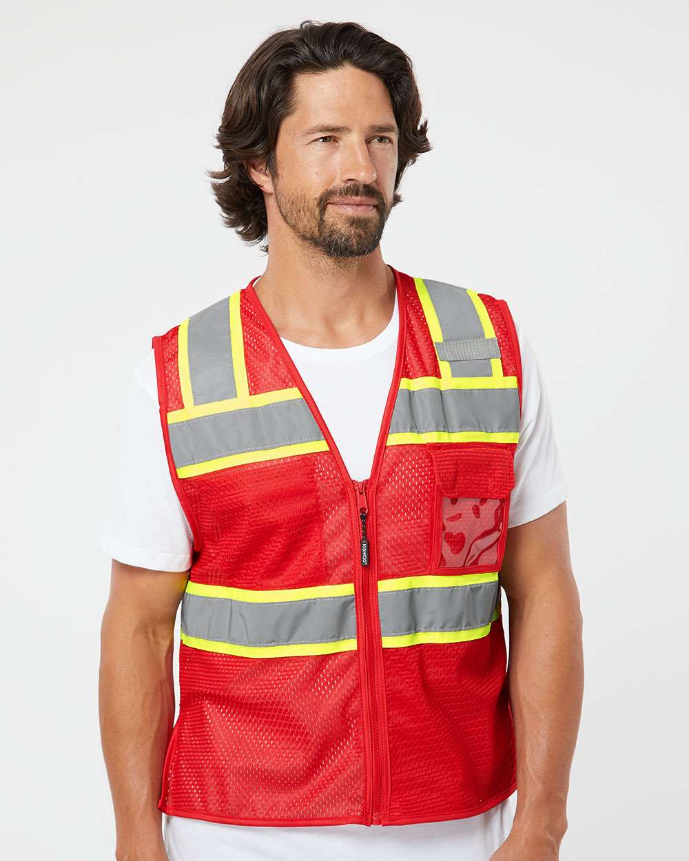 Kishigo EV SeriesÂ® Enhanced Visibility 3 Pocket Mesh Vest