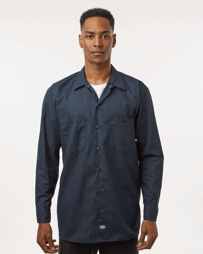 Men's Industrial Long Sleeve Work Shirt