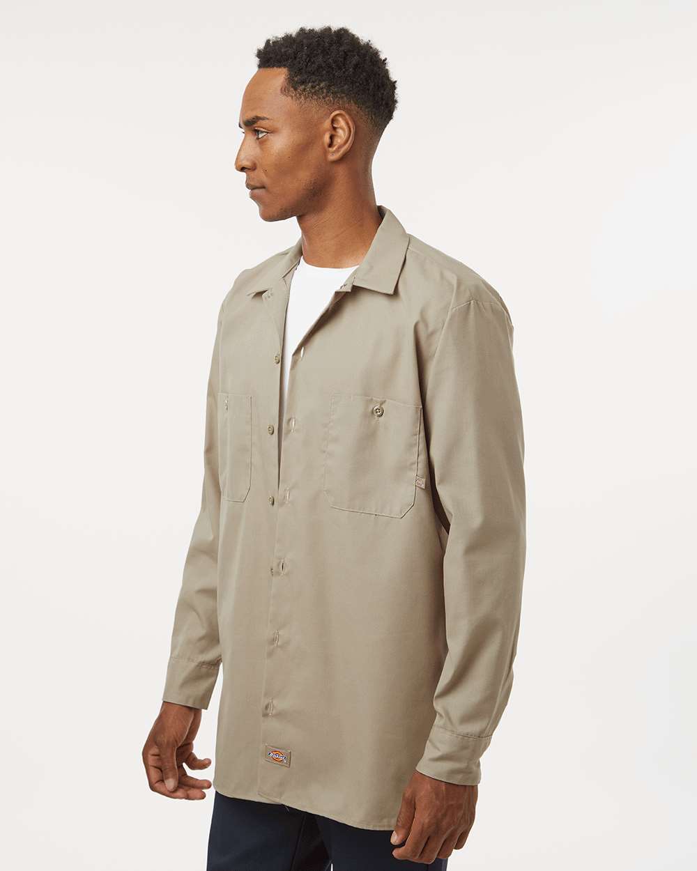 Men's Industrial Long Sleeve Work Shirt