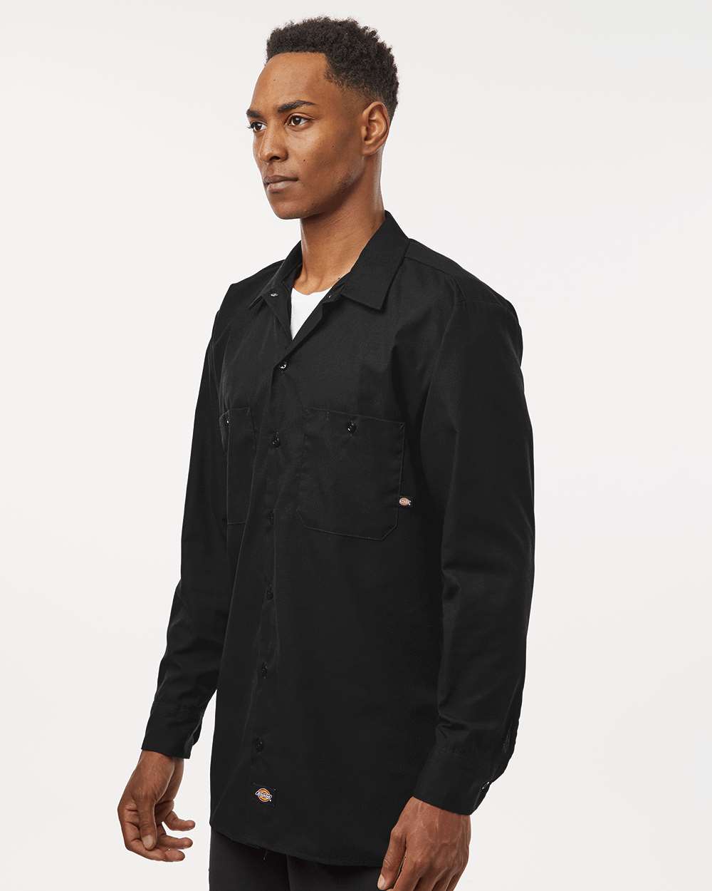 Men's Tall Industrial Long Sleeve Work Shirt