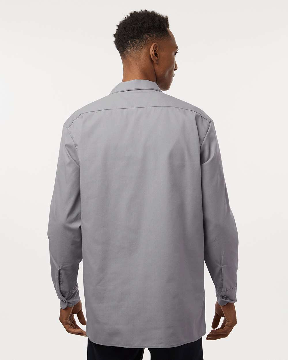 Men's Tall Industrial Long Sleeve Work Shirt