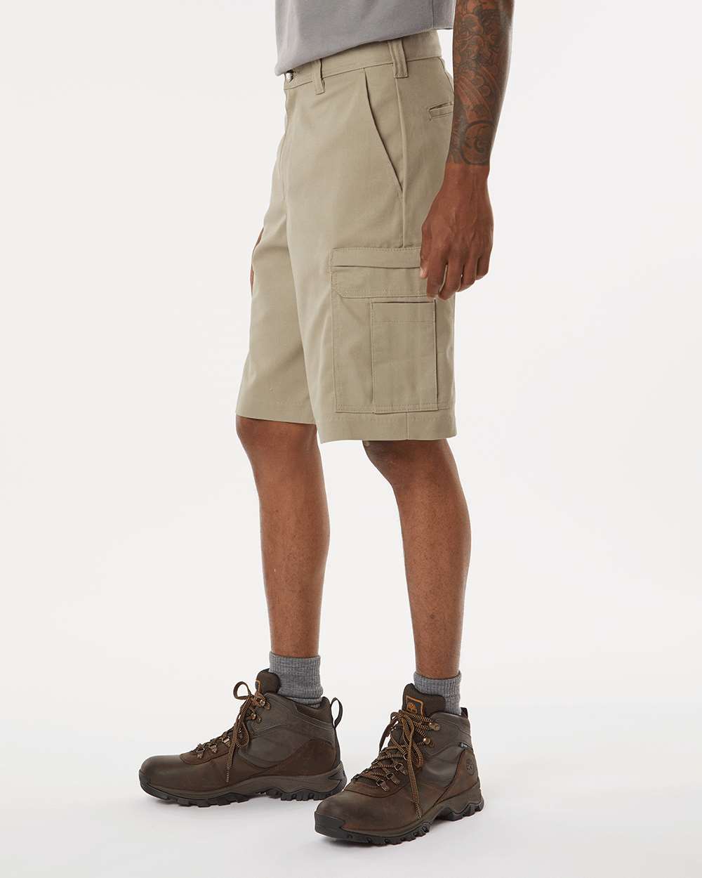 Men's Extended Sizes Premium 11" Industrial Cargo Shorts