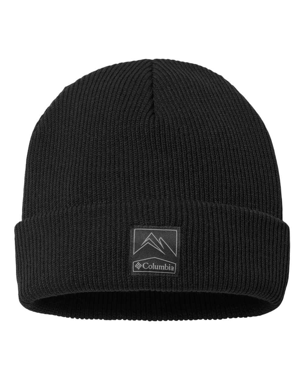 Columbia Unisex Whirlibird Cuffed Beanie, Black/Mountains, One Size