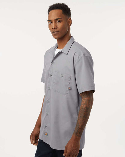 Men's Industrial Short Sleeve Work Shirt
