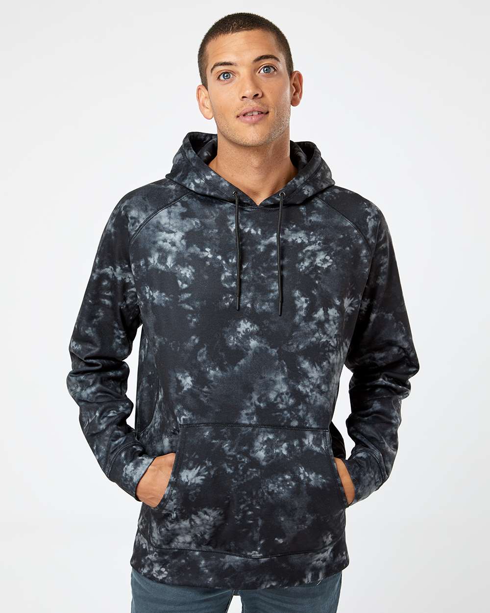 Men's Performance Raglan Hooded Sweatshirt
