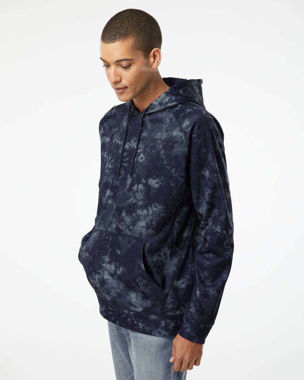 Men's Performance Raglan Hooded Sweatshirt