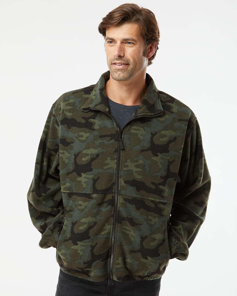 Men's Polar Fleece Full-Zip Jacket