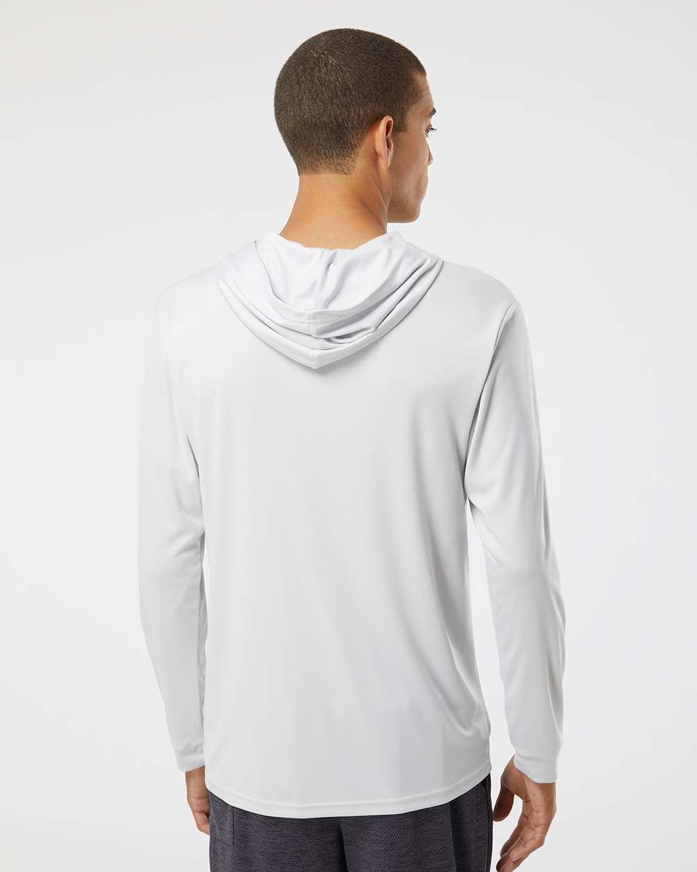Unisex Bahama Performance Hooded Long Sleeve T-Shirt