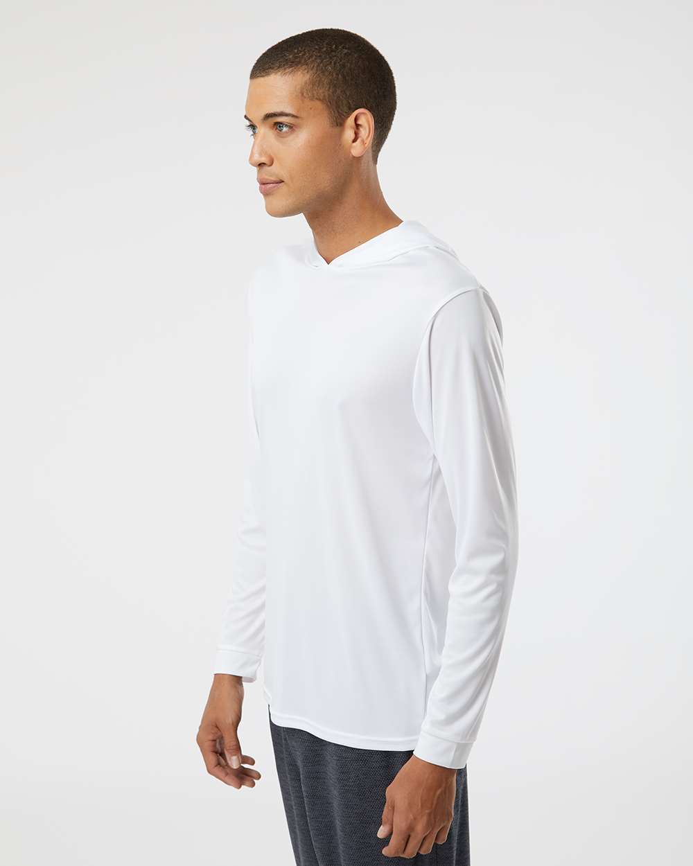 Unisex Bahama Performance Hooded Long Sleeve T-Shirt