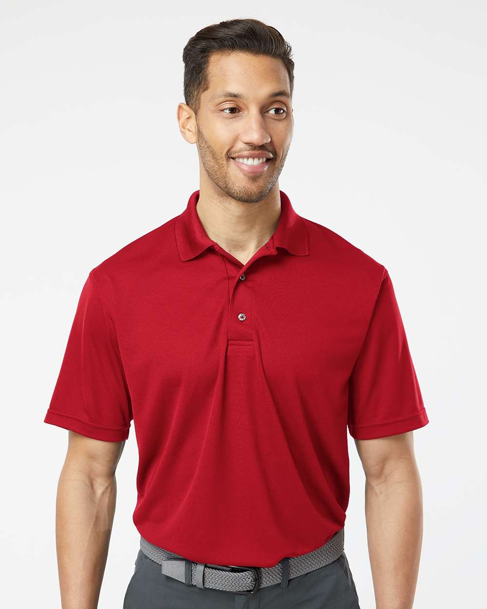 Men's Saratoga Performance Mini Mesh Polo